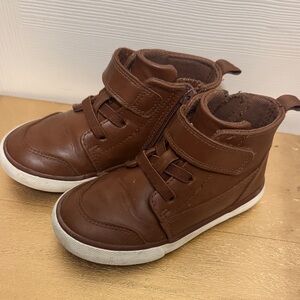 Wonder Nation Brown Kids Sneakers
